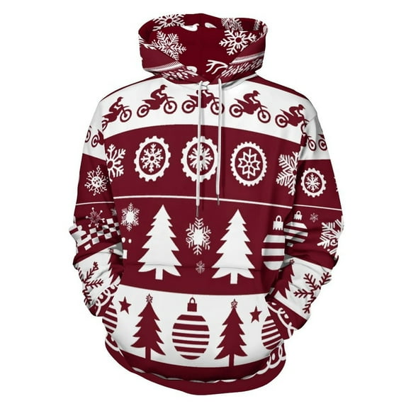 Merry Christmas 3D Print Hoodie Men Women Autumn Thin Pullover Sweatshirt Vintage Streetwear Tops