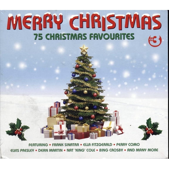 Merry Christmas 75 Favourites (2013) Audio Music 3CD Box Set