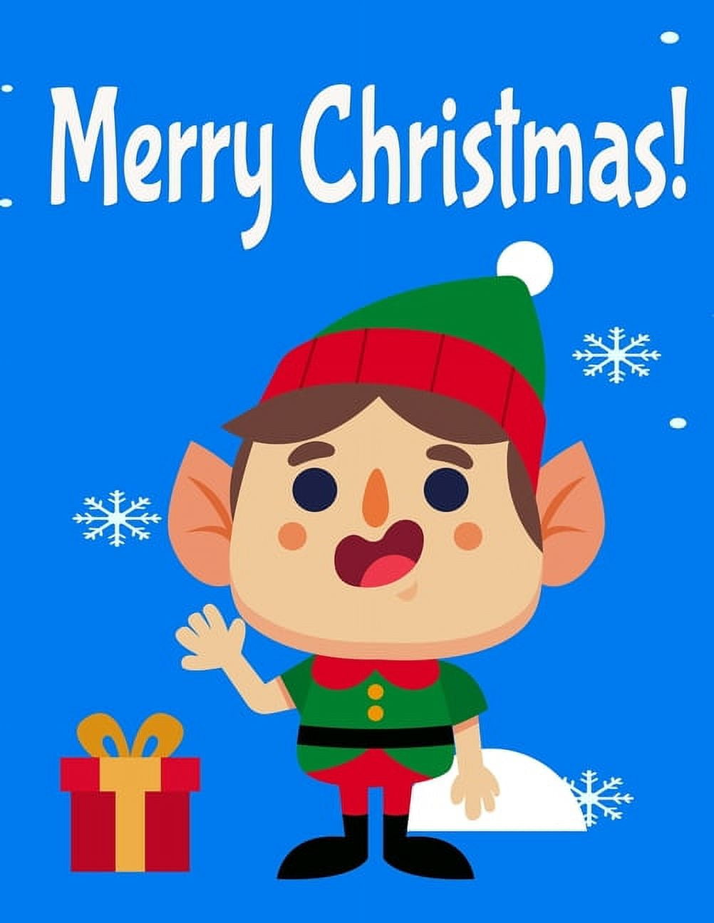 Merry Christmas! : A Christmas Coloring Books with Fun Easy and Relaxing Pages Gifts for Boys Girls Kids (Paperback)