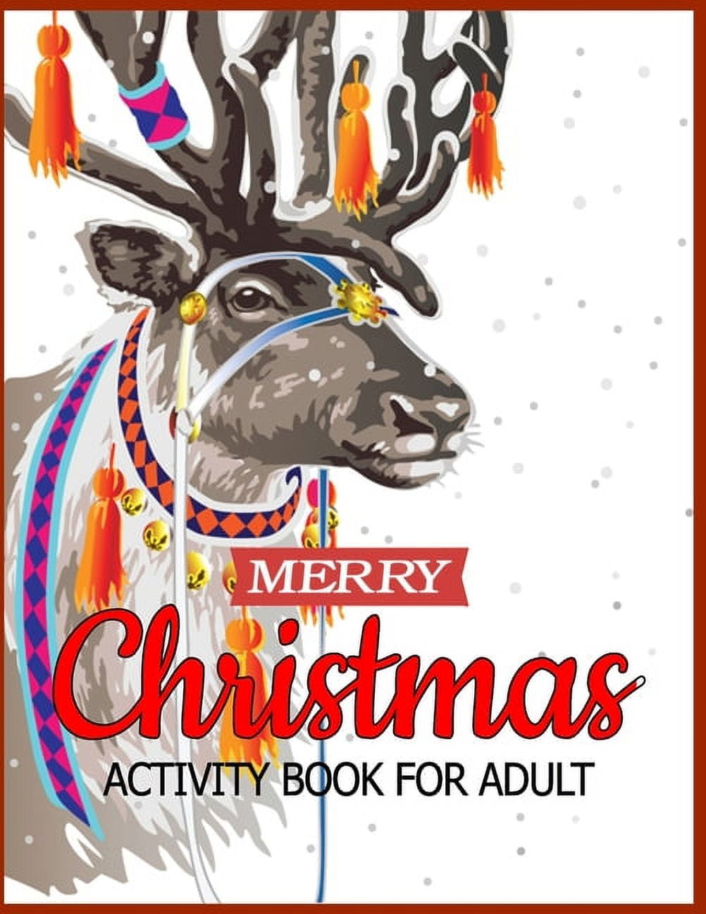 Merry Christmas Activity Book for Adult: Adult's Christmas Gift or ...