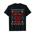 thumbnail image 1 of Merry Christmas Animal Filthy Ya For Women Men Kids T-Shirt, 1 of 5