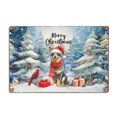 thumbnail image 1 of Merry Christmas Australian Cattle Dog Enjoys Woofmas Winter Xmas Holiday Horizontal Metal Aluminum Sign Heeler Lover Gifts Wall Art Home Decor - 02022, 1 of 5