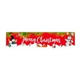 thumbnail image 1 of "Merry Christmas" Banner Decorations, Large Plaid Banner for Indoor Outdoor Door Wall, Holiday Party Photo Backdrop(D), 1 of 1