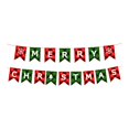 Merry Christmas Banner Christmas Decorations Pearl Garland Christmas