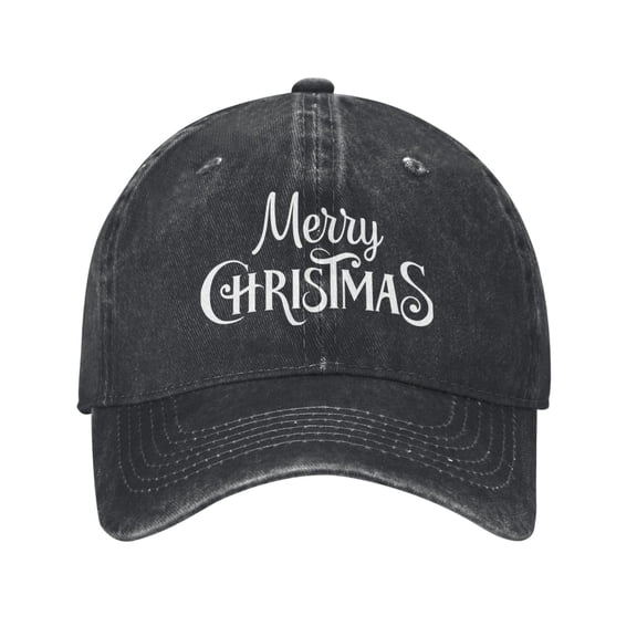 Merry Christmas Baseball Cap Men'S Women'S Fashion Hat Vintage Adjustable Unisex Casquette