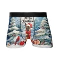 thumbnail image 1 of Merry Christmas Belgian Malinois Enjoys Woofmas Winter Xmas Holiday All Over Print Boxer Briefs Underwear for Men Dad Sheepdog Dog Lover Gifts - 02022, 1 of 6