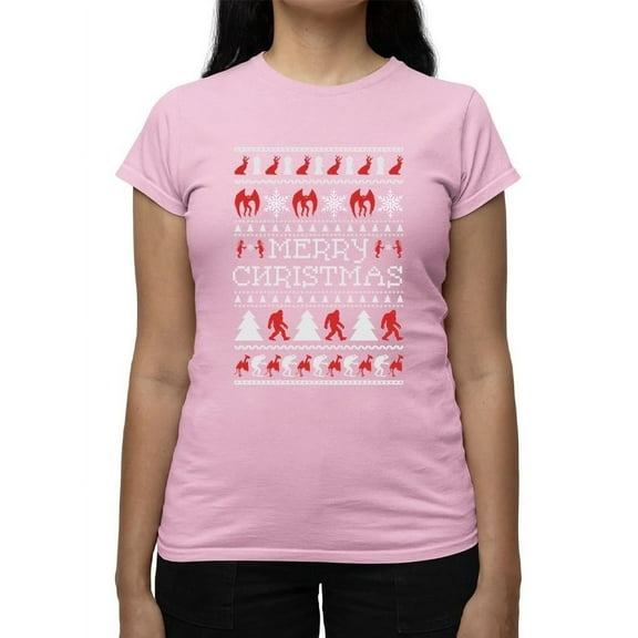 Merry Christmas Bigfoot - Ugly Sweater