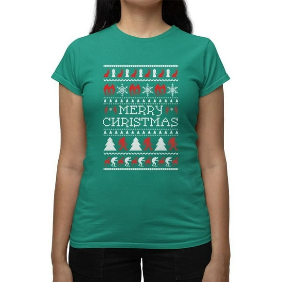 Merry Christmas Bigfoot - Ugly Sweater