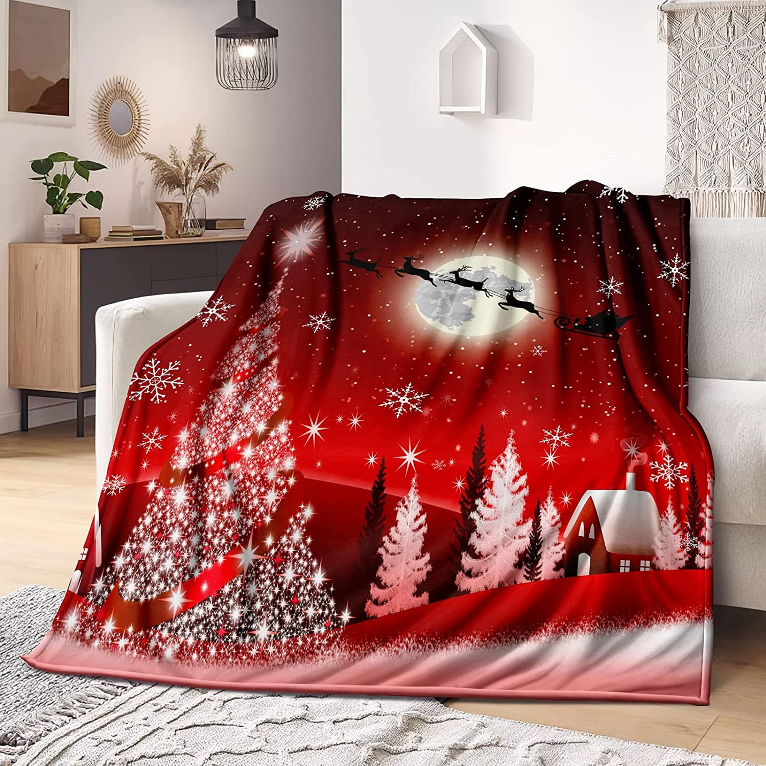 Super soft christmas discount blanket