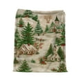 thumbnail image 1 of Merry Christmas Blanket Soft Flannel Fleece Throw Blanket Xmas Blanket Lightweight Cozy Warm Fuzzy Plush Blankets for Couch Bed Sofa 27.5x39.3inch, 1 of 6