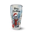 thumbnail image 1 of Merry Christmas British Shorthair Enjoys Catmas Winter Xmas Holiday 30oz Stainless Steel Tumbler Insulated Cup with Lid Cat Lover Kitten Owner Gifts - 02022, 1 of 5
