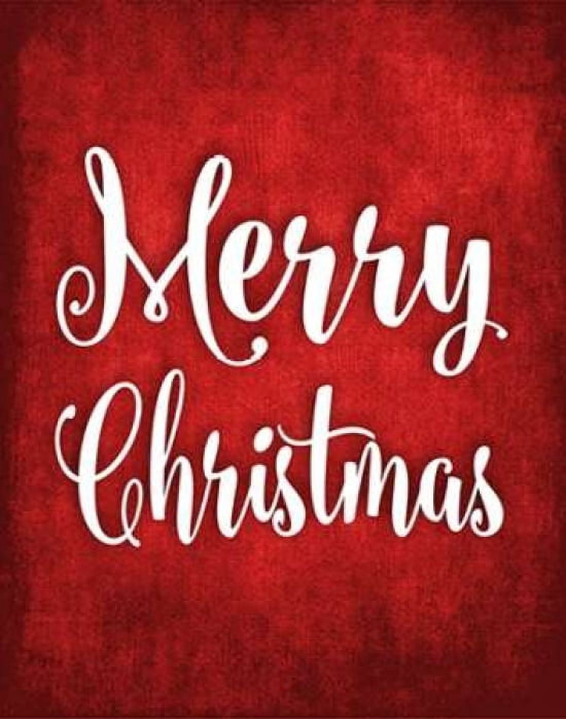 Merry Christmas Canvas Art - Tamara Robinson (22 x 28)