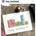 thumbnail image 1 of Merry Christmas Card with Gift Boxes Design – Festive Holiday Greeting Card – Perfect for Friends and Family – Includes Matching Envelope, 1 of 2