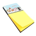 thumbnail image 1 of Merry Christmas Carolers Cocker Spaniel Black Sticky Note Holder, 1 of 1