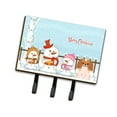 thumbnail image 1 of Merry Christmas Carolers Pekingese Red White Leash or Key Holder, 1 of 4