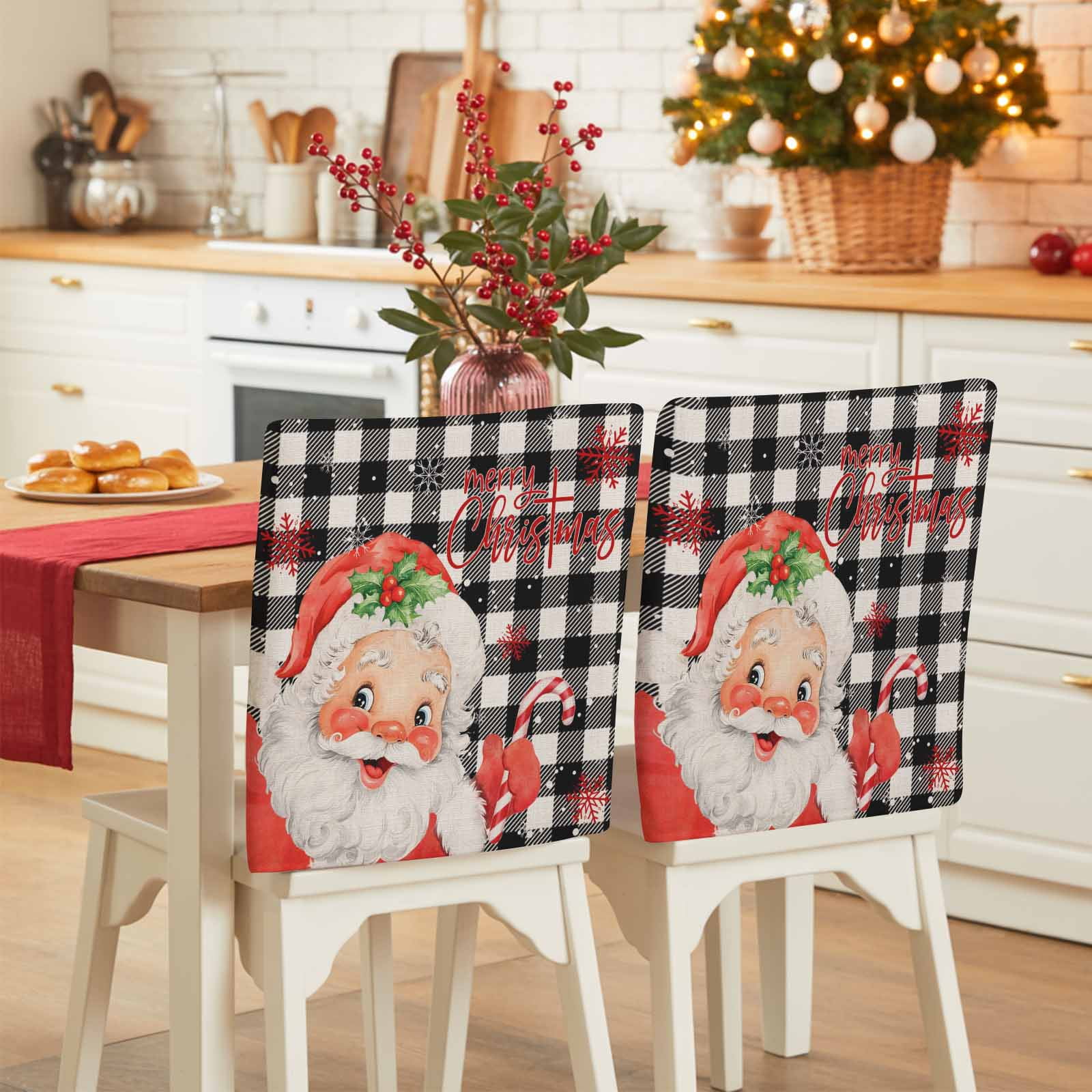 Christmas Chair Back Coversnull