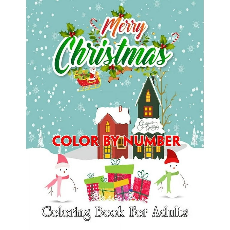 Creative Haven Christmas Color by Number [Book]