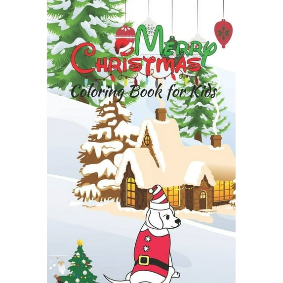 Merry Christmas Coloring Book for Kids : 60 Christmas Coloring Pages for Kids (Paperback)