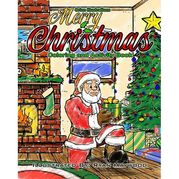 Merry Christmas Coloring and Activity Book, (Paperback)