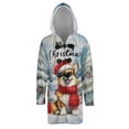 thumbnail image 1 of Merry Christmas Corgi Enjoys Woofmas Winter Xmas Holiday All Over Print 3D Hooded Duffle Toggle Coat Welsh Corgi Dog Lover Gifts Idea - 02022, 1 of 6