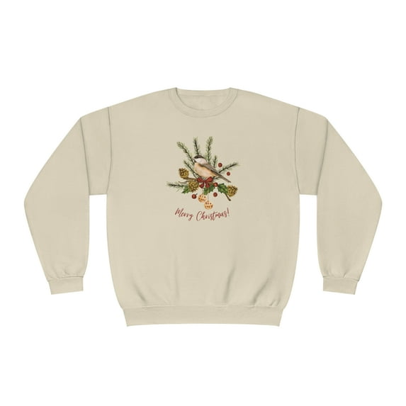 Merry Christmas Crewneck Sweatshirt, Winter Shirt, Tis The Season Shirt