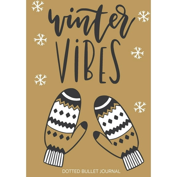 Merry Christmas Dotted Bullet Journal: Cheaper and More Useful than a Card! (Winter Vibes) Medium A5 - 5.83X8.27 (Paperback)