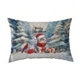 thumbnail image 1 of Merry Christmas Exotic Shorthair Enjoys Catmas Winter Xmas Holiday Quilt Pillowcase Cat Lover Kitten Owner Gifts Throw Pillow Cover Bed Home Decor - 02022, 1 of 5