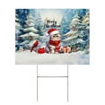 thumbnail image 1 of Merry Christmas Exotic Shorthair Enjoys Catmas Winter Xmas Holiday Yard Sign Cat Lover Kitten Owner Gifts Outdoor Home Lawn Garden Porch Decor - 02022, 1 of 5