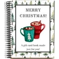 thumbnail image 1 of Merry Christmas! FESTILA Gift Card Book, Christmas Gift Card Book, 5x7 Color Spiral Bound Card Book, DIY Personalized Xmas Gifts for Family, Friends, 1 of 8