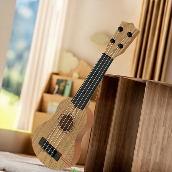 Merry Christmas! Factory Direct Simulation Ukulele Children Simulation Guitar Can Play Enlightenment Educational Musical Instruments Music Toys