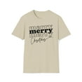 thumbnail image 1 of Merry Christmas Family, Gildan Unisex Softstyle T-Shirt, Graphic Tee, S-3XL, 1 of 3