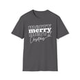 thumbnail image 1 of Merry Christmas Family, Gildan Unisex Softstyle T-Shirt, Graphic Tee, S-3XL, 1 of 3