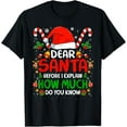 thumbnail image 1 of Merry Christmas Funny Mens Tee Holiday Graphic Shirt, 1 of 7