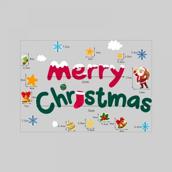 Merry Christmas Garage Door Magnets - Christmas Garage Door Decorations Set - Weather Resistant - Holiday and Christmas Hom