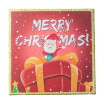 Merry Christmas Gift Box Empty Box Gift Wrapping Gift Exchange for Family Gatherings And Your Children Christmas Tree Decoration