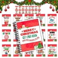 thumbnail image 1 of Merry Christmas Gift Card Book,Spiral Bound Card Book,Xmas Giftcard Book Storage,Cute Christmas Gift Card Holder Book With Surprises On Every Page,Christmas Stocking Stuffer For Family, Friends, 1 of 8