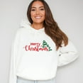 thumbnail image 1 of Merry Christmas Glitter Tree - Women's Hoodie, 1 of 9
