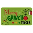 Merry Christmas Grinch Doormat Decorative, Xmas Front Floor Mat Indoor