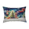 thumbnail image 1 of Merry Christmas and Happy New Year Santa Brittany Spaniel Holiday Xmas Winter 2025 Quilt Pillowcase Brittany Dog Lover Gifts Idea Throw Pillow Cover Bed Home Decor - 00024, 1 of 5