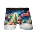 thumbnail image 1 of Merry Christmas and Happy New Year Santa Bulldog Holiday Xmas Winter 2025 All Over Print Boxer Briefs Underwear for Men Dad Dog Lover Gifts Idea - 00024, 1 of 6