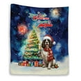 thumbnail image 1 of Merry Christmas and Happy New Year Santa English Springer Spaniel Holiday Xmas Winter 2025 Quilt Blanket Springers Dog Lover Gifts Cozy Comforter Throw Blanket - 00024, 1 of 5