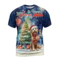 thumbnail image 1 of Merry Christmas and Happy New Year Santa Goldendoodle Holiday Xmas Winter 2025 All Over Print 3D Shirt Unisex Merch Doodle Dog Lover Gifts Idea - 00024, 1 of 6