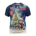 thumbnail image 1 of Merry Christmas and Happy New Year Santa Maine Coon Holiday Xmas Winter All Over Print 3D Shirt Unisex Merch Cat Lover Kitten Owner Gifts - 00024, 1 of 6