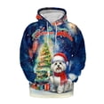 thumbnail image 1 of Merry Christmas and Happy New Year Santa Maltese Holiday Xmas Winter All Over Print 3D Hoodie Unisex Merch Hoodies Maltese Dog Lover Gifts Idea - 00024, 1 of 6