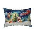 thumbnail image 1 of Merry Christmas and Happy New Year Santa Pomeranian Holiday Xmas Winter 2025 Quilt Pillowcase Pom Dog Lover Gifts Throw Pillow Cover Bed Home Decor - 00024, 1 of 5