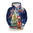 thumbnail image 1 of Merry Christmas and Happy New Year Santa Rhodesian Ridgeback Holiday Xmas Winter All Over Print 3D Hoodie Unisex Merch Hoodies Ridgebacks Dog Lover Gifts - 00024, 1 of 6