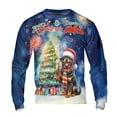 thumbnail image 1 of Merry Christmas and Happy New Year Santa Rottweiler Holiday Xmas Winter 2025 All Over Print 3D Sweatshirt Unisex Merch Rottie Dog Lover Gifts Idea - 00024, 1 of 6