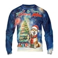 thumbnail image 1 of Merry Christmas and Happy New Year Santa Shiba Inu Holiday Xmas Winter 2025 All Over Print 3D Sweatshirt Unisex Merch Shibas Dog Lovers Gifts Idea - 00024, 1 of 6