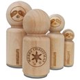 thumbnail image 1 of Merry Christmas Holiday Snowflake Rubber Stamp for Scrapbooking Crafting Stamping - Medium 1 Inch, 1 of 7