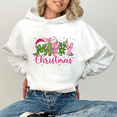thumbnail image 1 of Merry Christmas Hoodie Holiday Graphic Pullover Sweatshirt S-3XL, 1 of 5